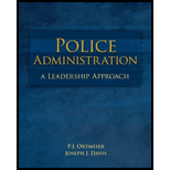 Police Administration A Leadership Approach