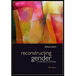 Reconstructing Gender  Multicultural Anthology