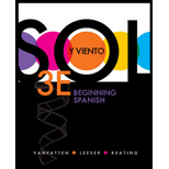 Sol Y Viento Beginning Spanish 3RD 12 Edition, by Bill VanPatten - ISBN 9780073385297