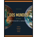 DOS Mundos En Breve 4TH 10 Edition, by Tracy Terrell and Magdalena Andrade - ISBN 9780073385327