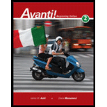 Avanti  Beginning Italian