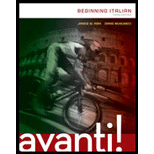 Avanti Beginning Italian