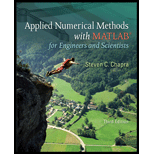 Applied Numerical Methods with MATLAB for Engineers and Scientists