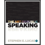 Art of Public Speaking   Text Only 11TH 12 Edition, by Stephen E Lucas - ISBN 9780073406732