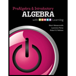 Prealg. and Intro. Algebra, P. O. W. E. R. Edition  Text