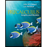 Precalculus Graphs and Models