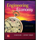 Engineering Economy 8TH 18 Edition, by Leland T Blank and Anthony Tarquin - ISBN 9780073523439