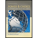 Power and Choice  Introduction to Political Science