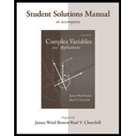 Complex Variables and Application  Student Solution Manual