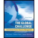 Global Challenge International Human Resource Management