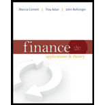 Finance Applications and Theory