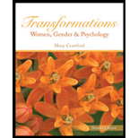 Transformations  Women, Gender and Psychology