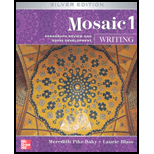 Mosaic 1  Writing Student Book