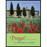 Prego An Invitation to Italian