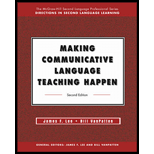 Making Communication Language Teaching Happen