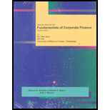 Fundamentals of Corp. Fin. CUSTOM PKG. <