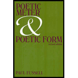 Poetic Meter and Poetic Form