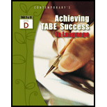 ACHIEVING TABE SUCCESS IN LANGUAGE, TA