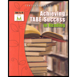 Achieving Tabe Success in Reading Level M