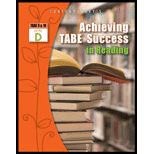 Achieving TABE Success in Reading 9 and 10 Level D