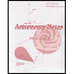 Astronomy Notes   With CD (Custom)