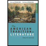 American Tradition in Literature Volume I 12TH 09 Edition, by George Perkins - ISBN 9780077239046