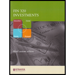 FIN320 Essentials of Investment (Custom Package)