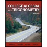 College Algebra with Trigonometry   Student Solution Manual