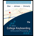 Gregg College Keyboarding Ms Word10 Updated Manual