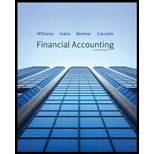 Financial Accounting 15TH Edition, Jan Williams (9780077328702 