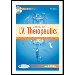 Manual of I.V. Therapeutics   With CD