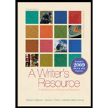 Writers Resource, 09 MLA/ APA Updated (Sp)