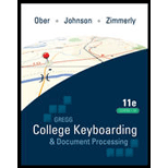 Gregg College Keyboarding Lessons 1 20 Kit 4   With Access 11TH 11 Edition, by Scot Ober - ISBN 9780077377144