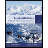 Applied Statistics in Business and Economics (Loose)