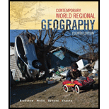 Contemporary World Regional Geography (Loose Leaf)