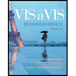 Vis A Vis Beginning French