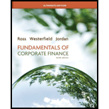 Fundamentals Of Corporate Finance, Alternat (Looseleaf)