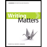 Writing Matters, Tabbed   With Access (Wire)