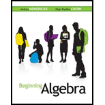 Beginning Algebra (Looseleaf)