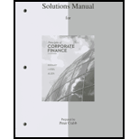 Principles of Corporate Finance   Solution Manual