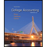 College Accounting, Chapter 1 13   With Access