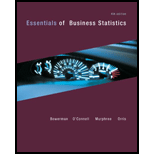 Essentials of Business Statistics with Connect Plus -  Bruce Bowerman, Hardback