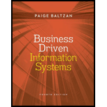 Business Driven Information System (Looseleaf)