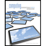 Computing Essentials 2013  Introductory