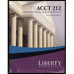 Acct212: Prin. of Accounting II (Custom) -  Liberty University, Spiral