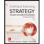 cover of Crafting and Executing Strategy: Concepts and Cases (20th edition)