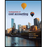 Fundamentals of Cost Accounting   With Access