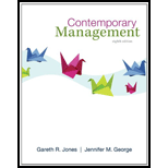 Contemporary Management   With Access (1 Sem)