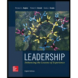 cover of Leadership: Enhancing Lessons of Experience (8th edition)