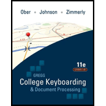 Gregg College Keyboarding and Document Processing Lesson 1 60 Pkg.